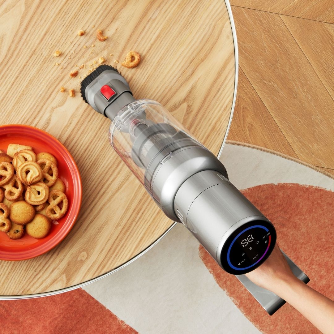 Airbot Hypersonics Pro 智能無繩吸塵器手持式吸塵器 27000Pa 灰塵感應自動變速 Airbot Hypersonics Pro 智能無繩吸塵器手持式吸塵器 27000Pa 灰塵感應自動變速